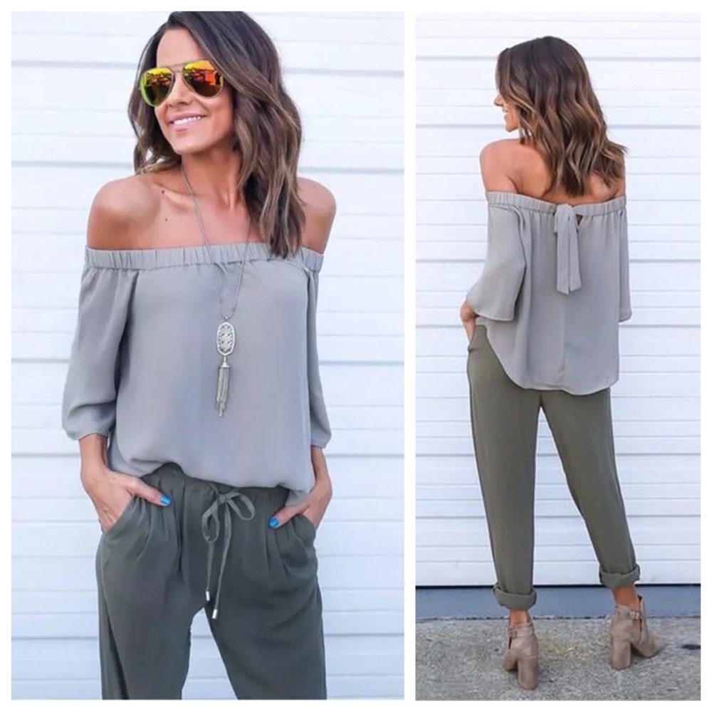 ✨M only✨Off Shoulder Blouse